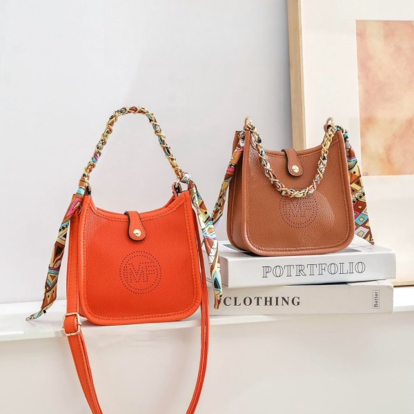 Mini Phone Crossbody with Scarf S24XH6802