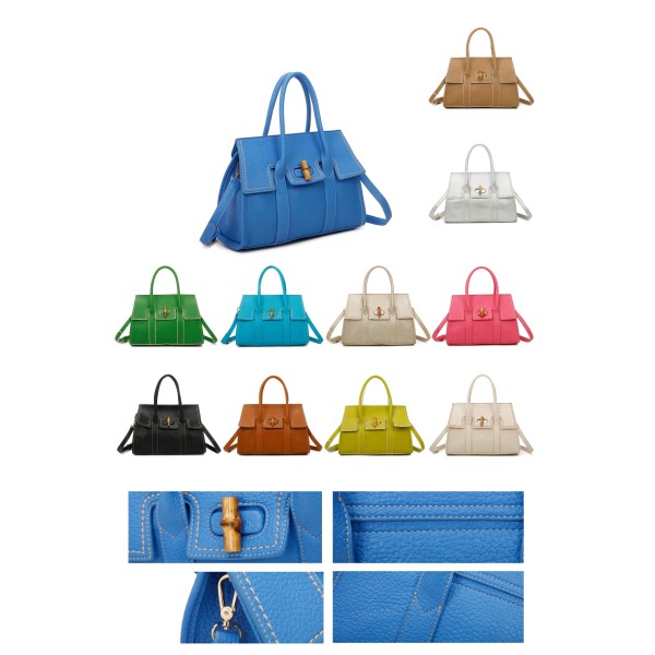 Tote Bag with Bamboo Lock L25XPF539