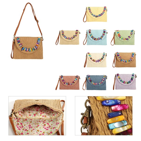 Straw Clutch Bag S25L25017