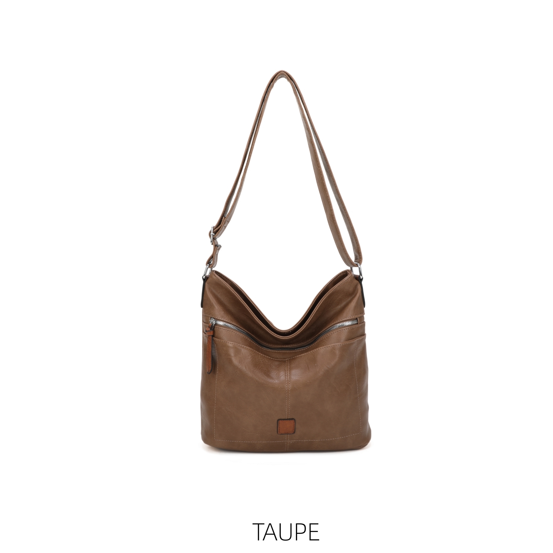 Multi Pocket Two Tone Bucket Bag L22XB9058B