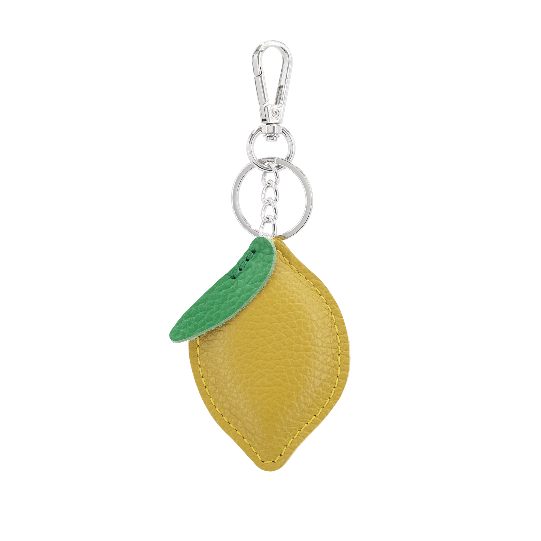 Leather Lemon Keyring ITAS01851