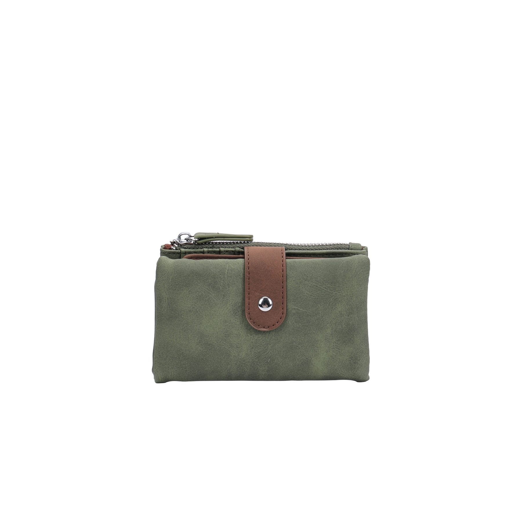 Faux Suede Small Soft Bifold Match Colour Purse W26HD058G